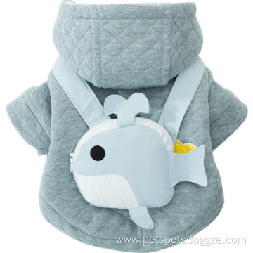 Customized pet thickened warm cotton two-legged